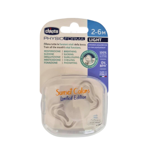 Chicco gomm.light sil.2-6m 1 pezzi el.