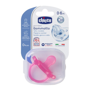 chicco gommottino girl sil2-6m 2 pezzi bugiardino cod: 980532713 