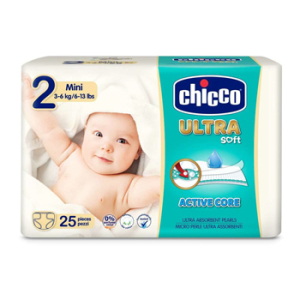 chicco pannolino ultra mini 25 pezzi bugiardino cod: 975063708 