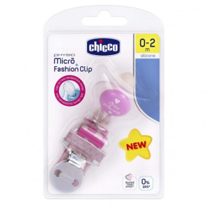 chicco succhicco micro+clip girl 0-2m bugiardino cod: 975200179 