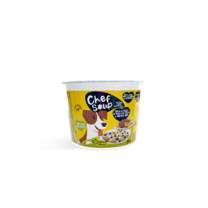 Chef soup con pollo in pezzi zucca e mirtilli 25 g mangime