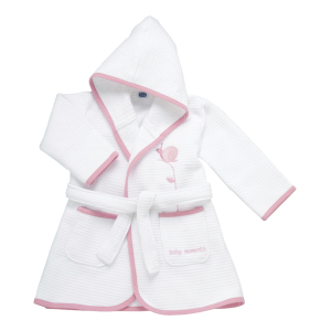 Chicco accappatoio piquet rosa 12m+