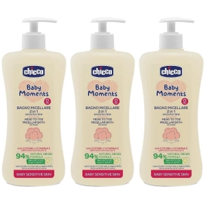 Cerca Prezzi di Chicco baby moments bagno corpo capelli micellare 500 ml 3x500 ml lozi e acquista online