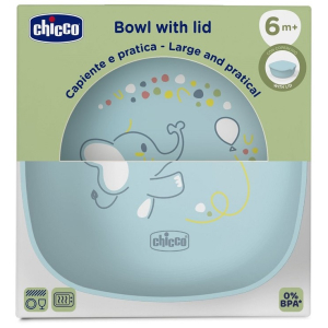 Cerca Prezzi di chicco ciotola con coperchio 6m+ azzurro 1 pezzo e acquista online