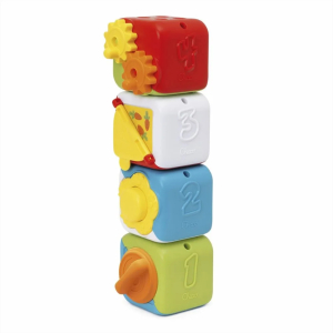 Cerca Prezzi di chicco cubi multiattività 2 in 1 gioco per bambini 10-36 mesi, 4 cubi e acquista online