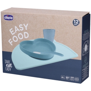 Cerca Prezzi di Chicco easy food set pappa silicone azzurro 12m+ 1 pz e acquista online