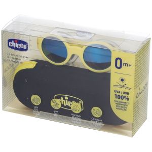 Chicco occhiali da sole con montatura flessibile per bambino +0 mesi colore giallo