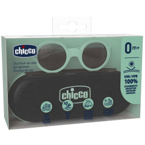 Chicco occhiali da sole montatura flessibile per bambini 0+ mesi colore tiffany