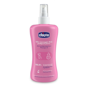 Chicco olio massaggio 4in1 pre post parto pelle idratata 222 ml