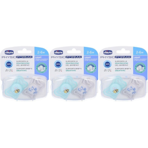 Cerca Prezzi di chicco physioforma light succhietto azzurro 2-6 mesi 3x1 st e acquista online