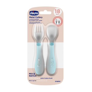 Chicco posatine inox  azz 18m+       azz