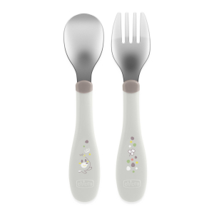 Chicco posatine inox      grigio     18+
