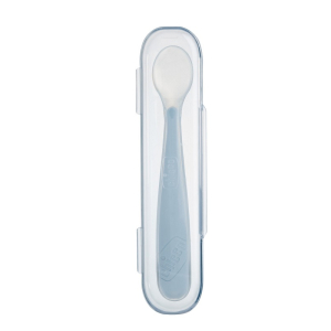 Cerca Prezzi di chicco softly spoon cucchiaio morbido in silicone grigio 6m+ con custodia e acquista online