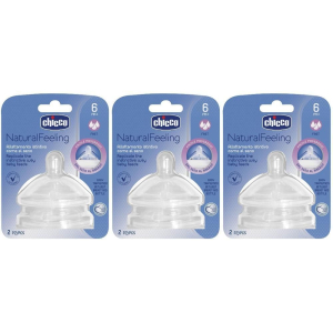 Cerca Prezzi di chicco tettarella stepup new 6m+ flusso veloce 3x2 pc e acquista online