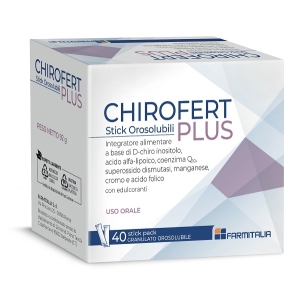 Cerca Prezzi di Chirofert plus 40 stick pack da 2,3 g granulato orosolubile con edulcoranti senza glutine naturalmente privo di lattosio e acquista online