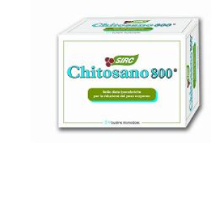 chitosano 800 cm 24 bustine bugiardino cod: 939955629 