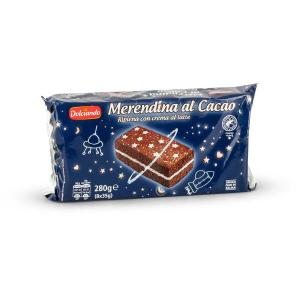 Choco paradiso 90 g - merendina soffice al cacao ricoperta di cioccolato