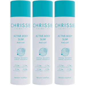 Cerca Prezzi di chrissie active body slim anti-cell 3x200 ml crema e acquista online