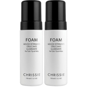 Cerca Prezzi di chrissie foam mousse detergente struccante illuminante 2x150 ml e acquista online