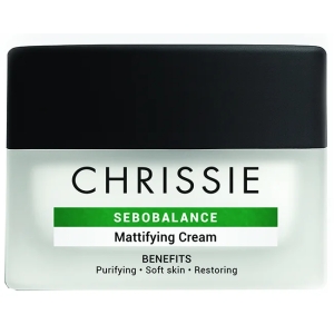 Cerca Prezzi di Chrissie sebobalance mattifying cream crema viso opacizzante per la pelle mista e impura, 50 ml e acquista online
