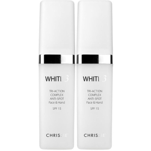 Cerca Prezzi di chrissie white 3 tri-action complex antimacchia schiarente 2x30 ml e acquista online
