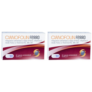 Cerca Prezzi di cianofolin ferro set da 2 2x13,5 g capsule e acquista online