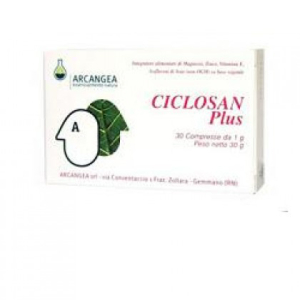 arcangea ciclosan plus 30 compresse 30 g bugiardino cod: 903191587 