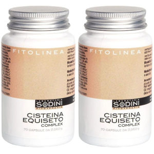 Cerca Prezzi di cisteina equiseto compex sodini 70 capsule 0,455 grammi 2x70 pc capsul e acquista online