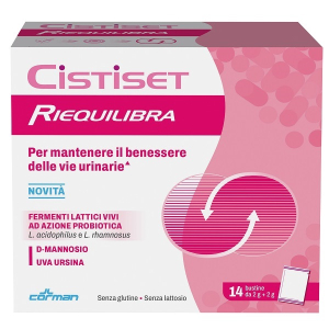 Cerca Prezzi di cistiset riequilibra integratore per il benessere delle vie urinarie 14 bustine e acquista online