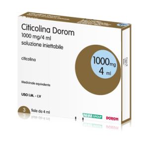 citicolina dorom intramuscolo iv 3f 1g bugiardino cod: 027648031 