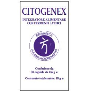 citogenex 30 capsule bugiardino cod: 911974448 