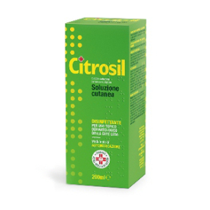 citrosil soluzione cutanea 200ml 0,175% bugiardino cod: 032781092 