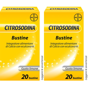 Cerca Prezzi di citrosodina effervescente digestivo con calcio bustine limone set da 2 e acquista online