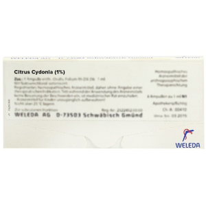 citrus/cydonia 1% 8f 1ml bugiardino cod: 800131171 