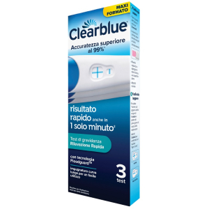 Cerca Prezzi di clearblue test gravidanza rilevazione rapida 3 pezzi e acquista online