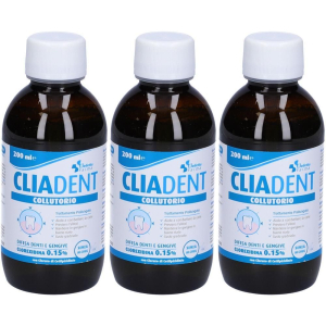 Cerca Prezzi di cliadent collutorio 0,15% clorexidina 250ml 3x200 ml e acquista online
