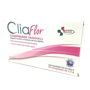 cliaflor 10 compresse vaginali budetta farma bugiardino cod: 935801845 