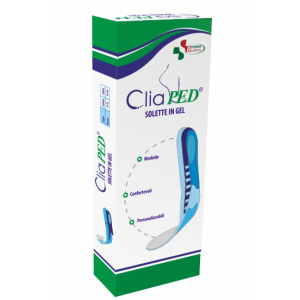 cliaped soletta gel uomo 2 pezzi bugiardino cod: 972199398 