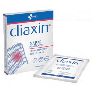 cliaxin garza 10x10cm 10 pezzi bugiardino cod: 939464412 
