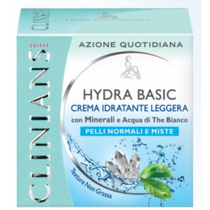 clinians crema idratante leggera 50ml bugiardino cod: 926051044 