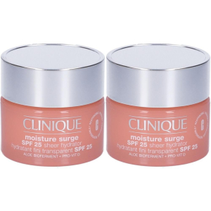 Cerca Prezzi di clinique moisture surge™ spf 25 sheer hydrator 2x50 ml e acquista online