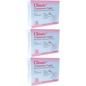 Cerca Prezzi di clinnix trattamento unghie con pennelli applicatori 3x15 ml e acquista online