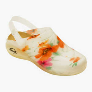 clogs matrix fiori bianchi 35 bugiardino cod: 912626569 