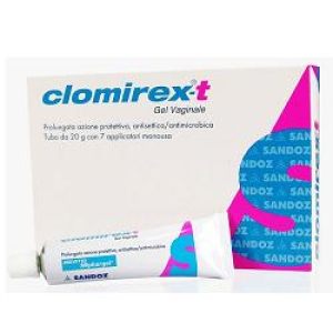 clomirex t 0,25% gel vaginale 20g+7 bugiardino cod: 935432587 