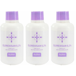 Cerca Prezzi di clorexisan 0,2% collutorio alla clorexidina set da 3 3x150 ml col e acquista online