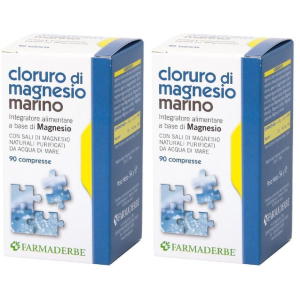 Cerca Prezzi di cloruro di magnesio marino compresse 2x90 pz e acquista online