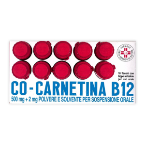 cocarnetina b12 10 flaconi sospensione orale bugiardino cod: 021852013 