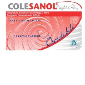 colesanol night&day 30 capsule bugiardino cod: 938758404 