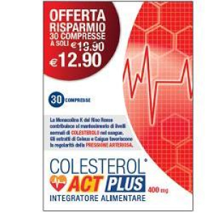 colesterol act plus 400 mg integratore bugiardino cod: 924611027 