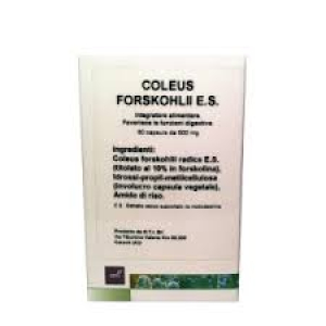 coleus forskohlii es 30 capsule bugiardino cod: 926584311 